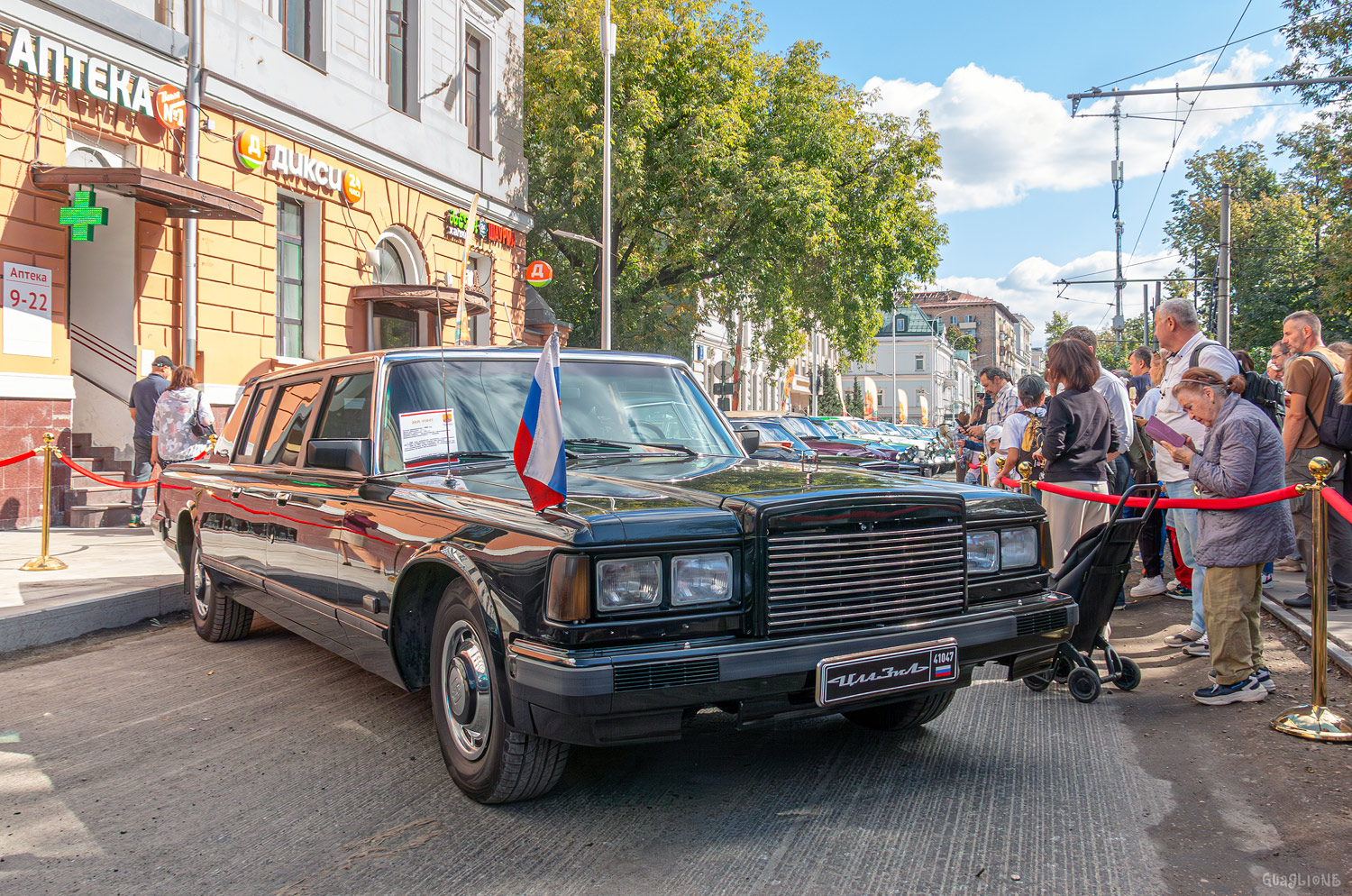 Москва, № (77) Б/Н 0774 — ЗИЛ-41047 '85-10; Москва — 20-й парад исторического транспорта 2025