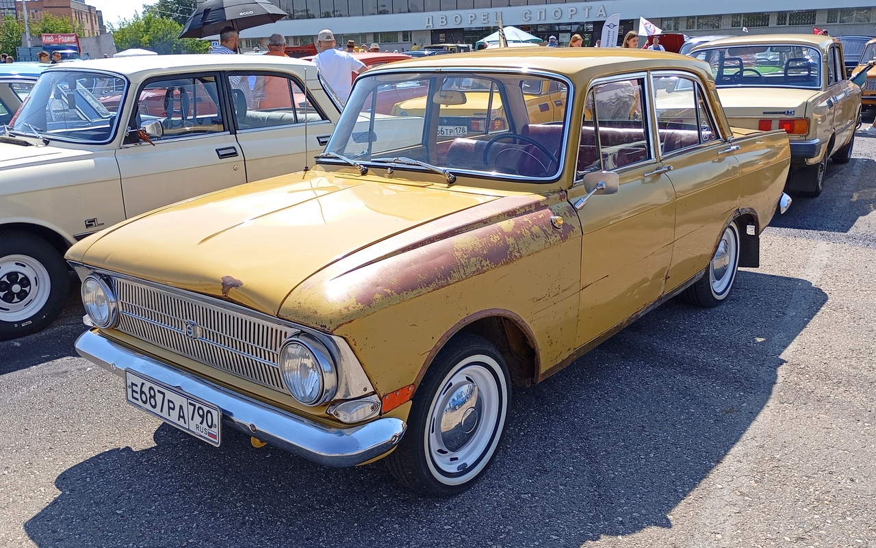 Тверская область, № Е 687 РА 790 — Москвич-412ИЭ (Иж) '70-82; Тверская область — Фестиваль "Столица Ретро 2025"