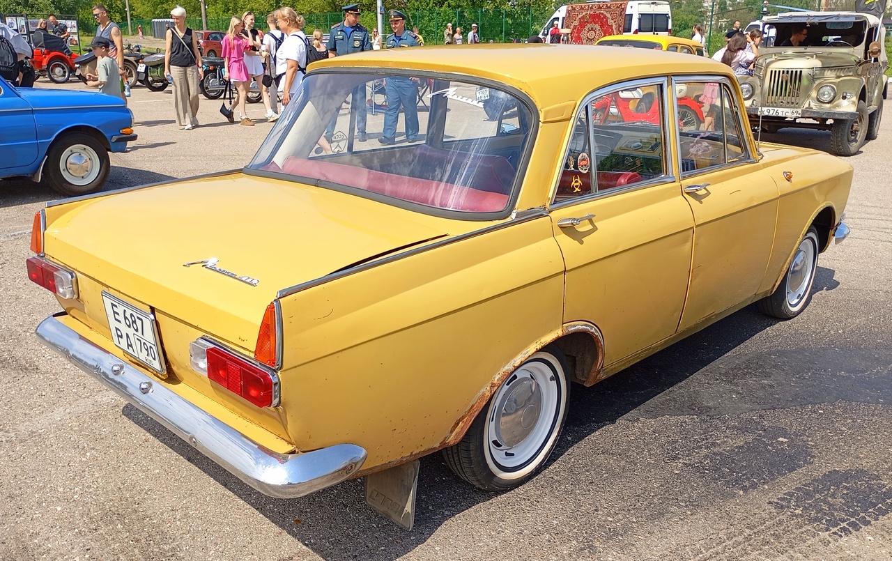 Тверская область, № Е 687 РА 790 — Москвич-412ИЭ (Иж) '70-82; Тверская область — Фестиваль "Столица Ретро 2025"