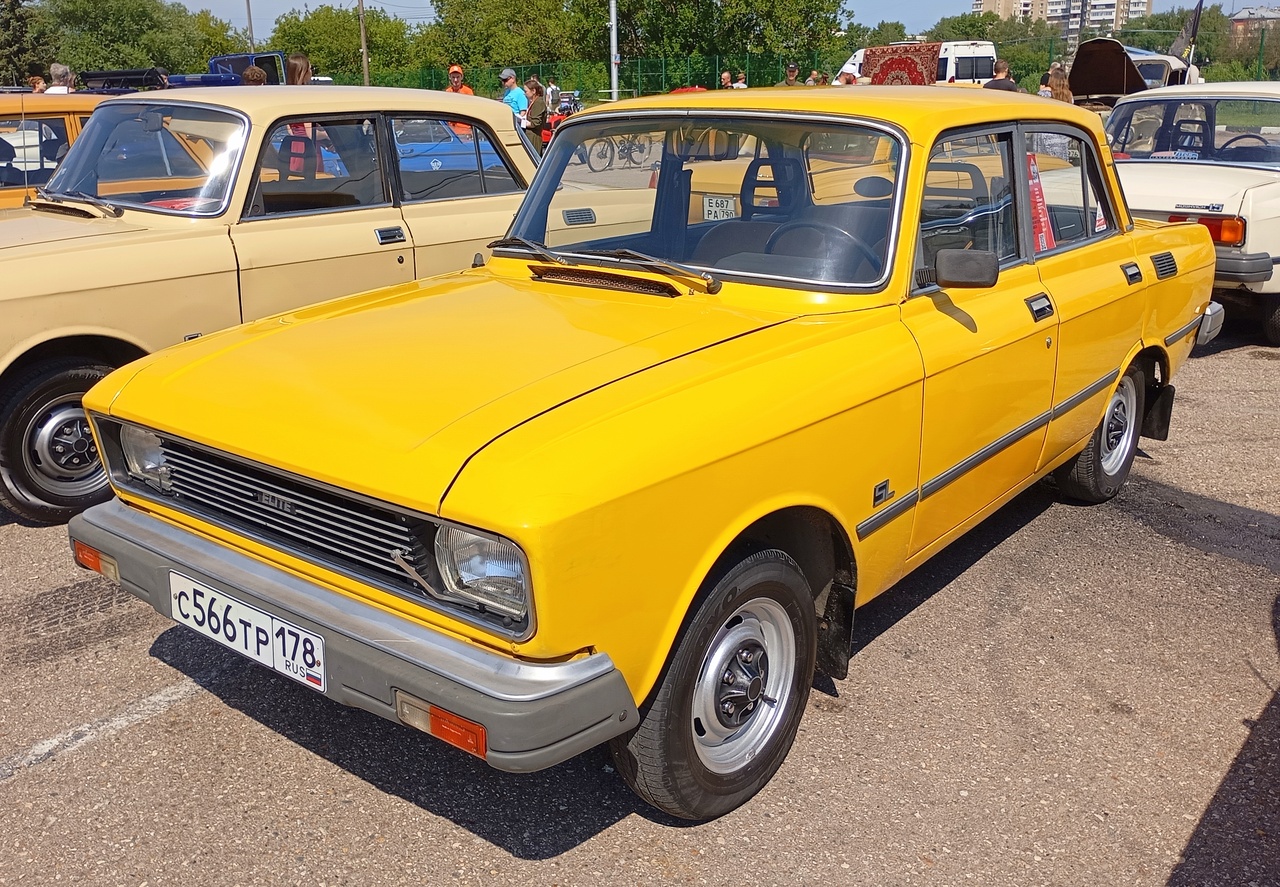 Санкт-Петербург, № С 566 ТР 178 — Москвич-2140-117 (2140SL) '80-88; Тверская область — Фестиваль "Столица Ретро 2025"