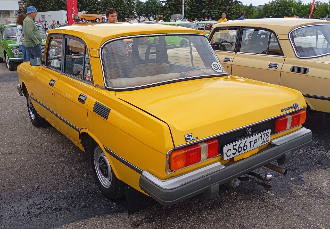 Санкт-Петербург, № С 566 ТР 178 — Москвич-2140-117 (2140SL) '80-88; Тверская область — Фестиваль "Столица Ретро 2025"
