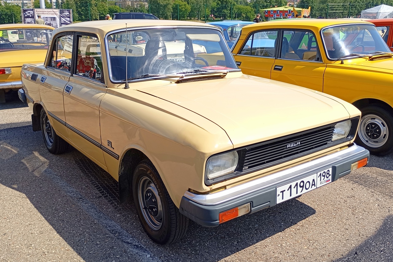 Санкт-Петербург, № М 8170 ЛД — Москвич-2140-117 (2140SL) '80-88; Тверская область — Фестиваль "Столица Ретро 2025"