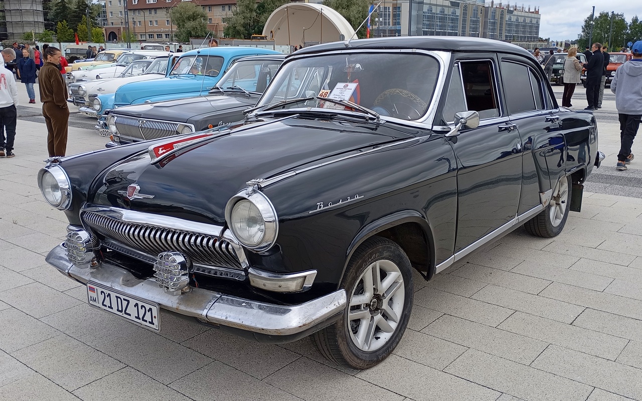 Армения, № 21 DZ 121 — ГАЗ-21УС Волга '65-70; Новгородская область — "Авто Ретро Вече 2025"