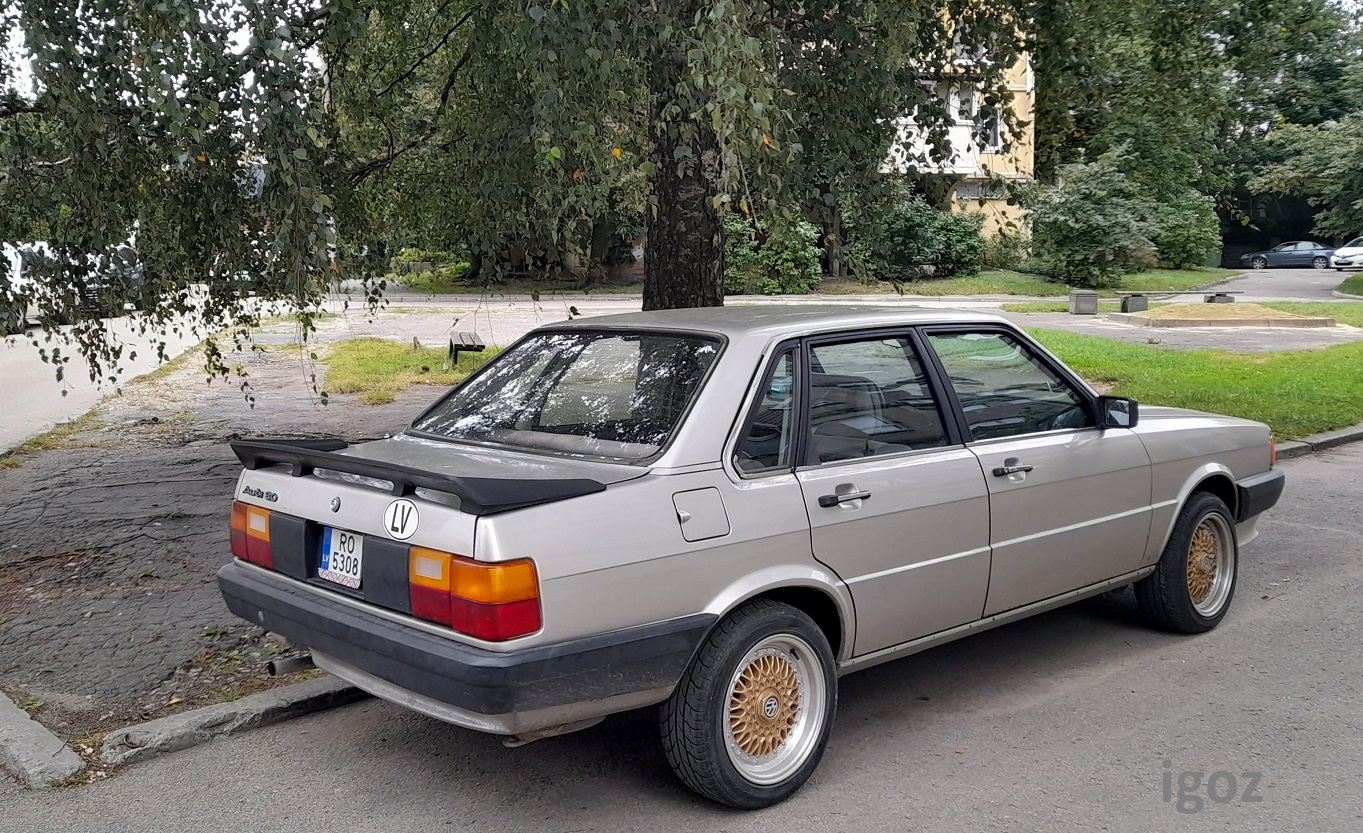 Латвия, № RO-5308 — Audi 80 (B2) '78-86