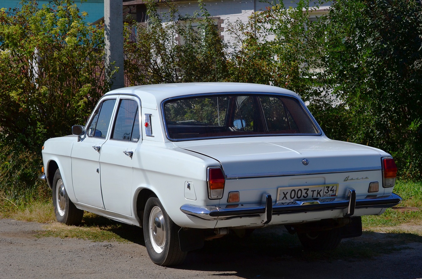 Волгоградская область, № Х 003 ТК 34 — ГАЗ-24 Волга '68-86