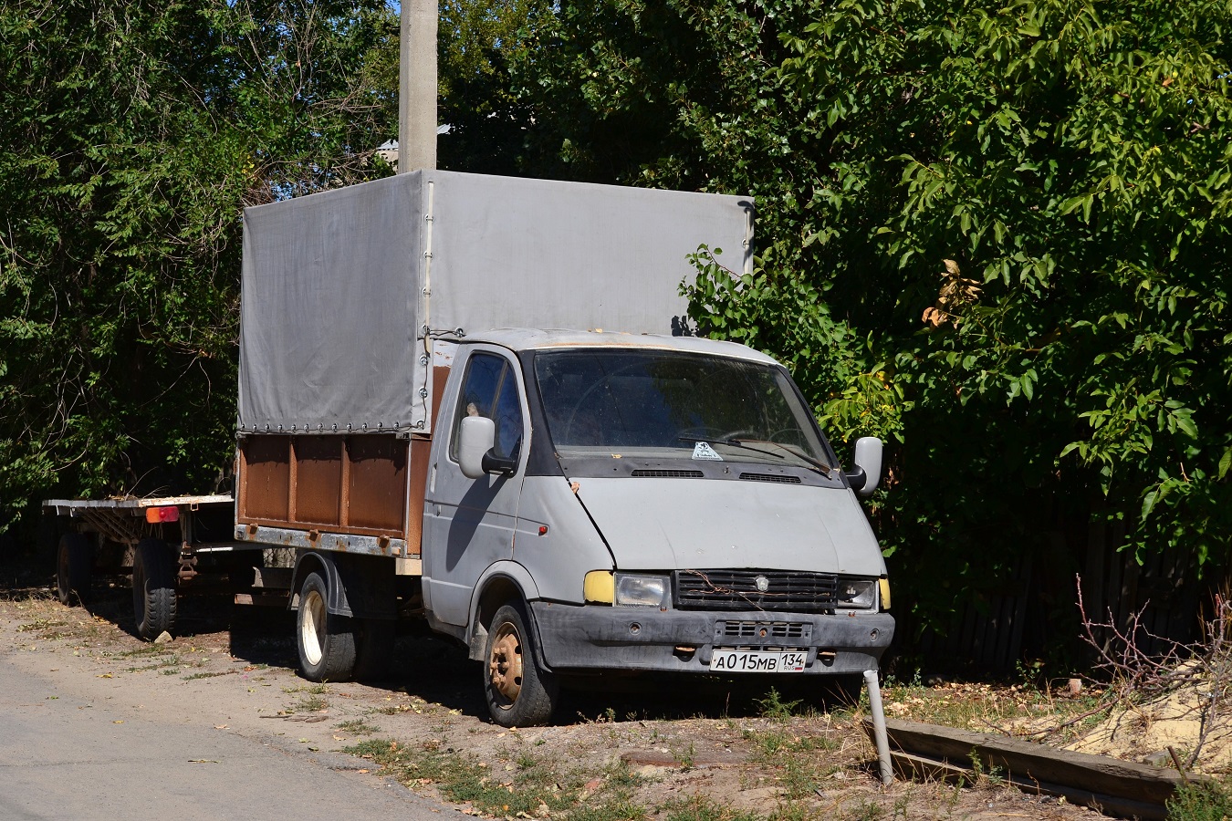 Волгоградская область, № А 015 МВ 134 — ГАЗ-33021 ГАЗель '94-03