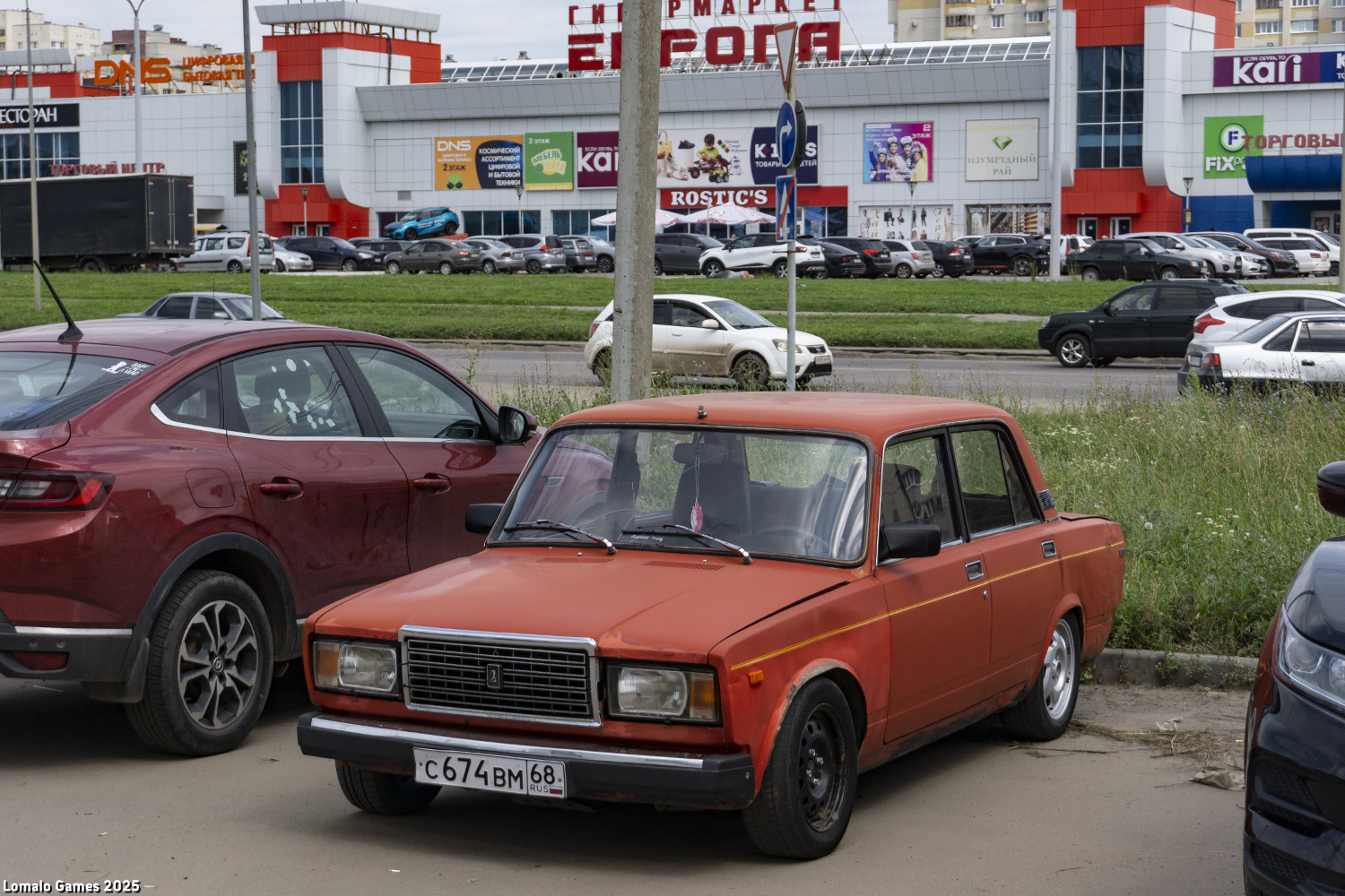 Тамбовская область, № С 674 ВМ 68 — ВАЗ-21076/21077/21078 Жигули '82-91