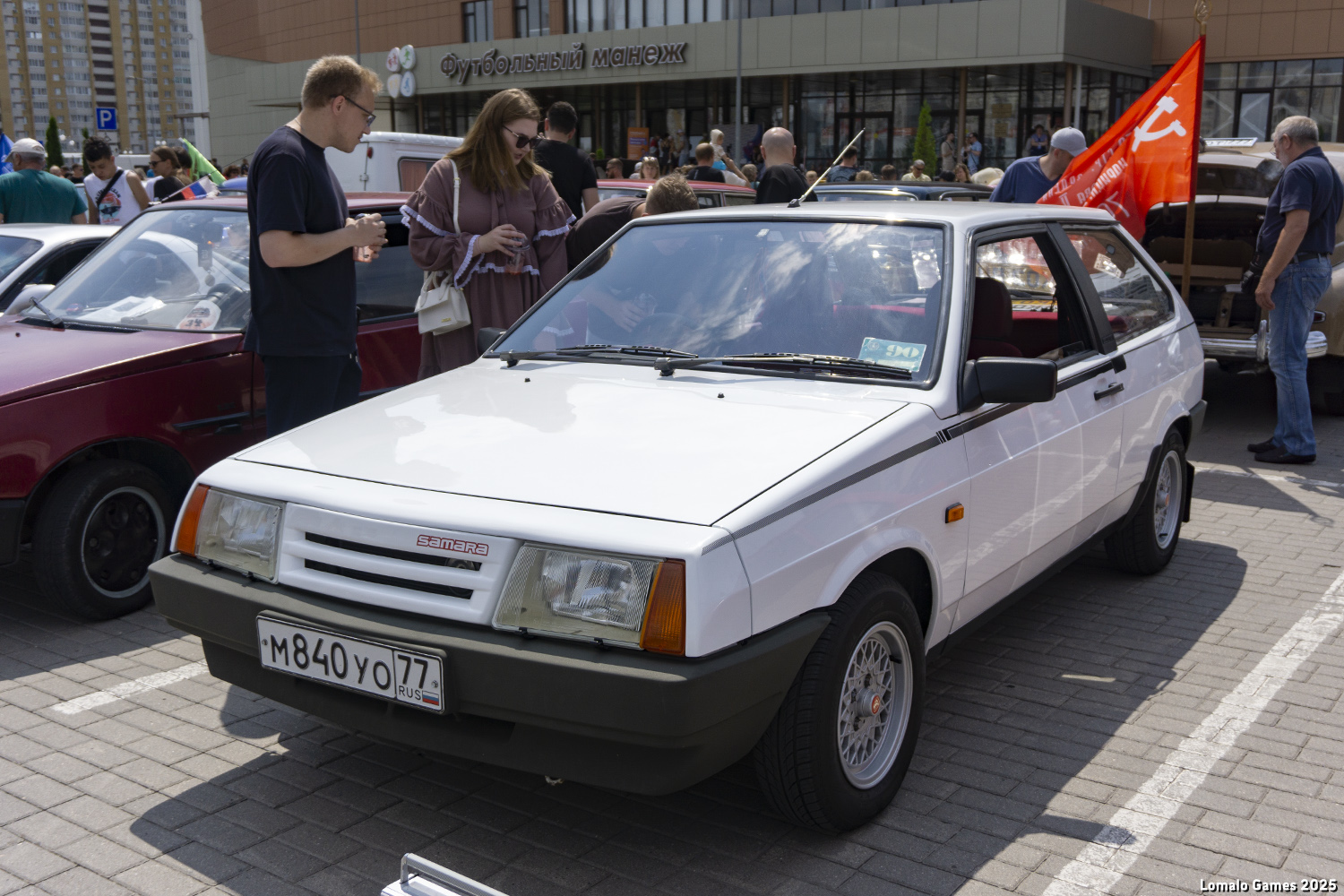 Москва, № М 840 УО 77 — ВАЗ-21086/21087/21088 '84-94; Тамбовская область — Фестиваль легендарной техники 2025