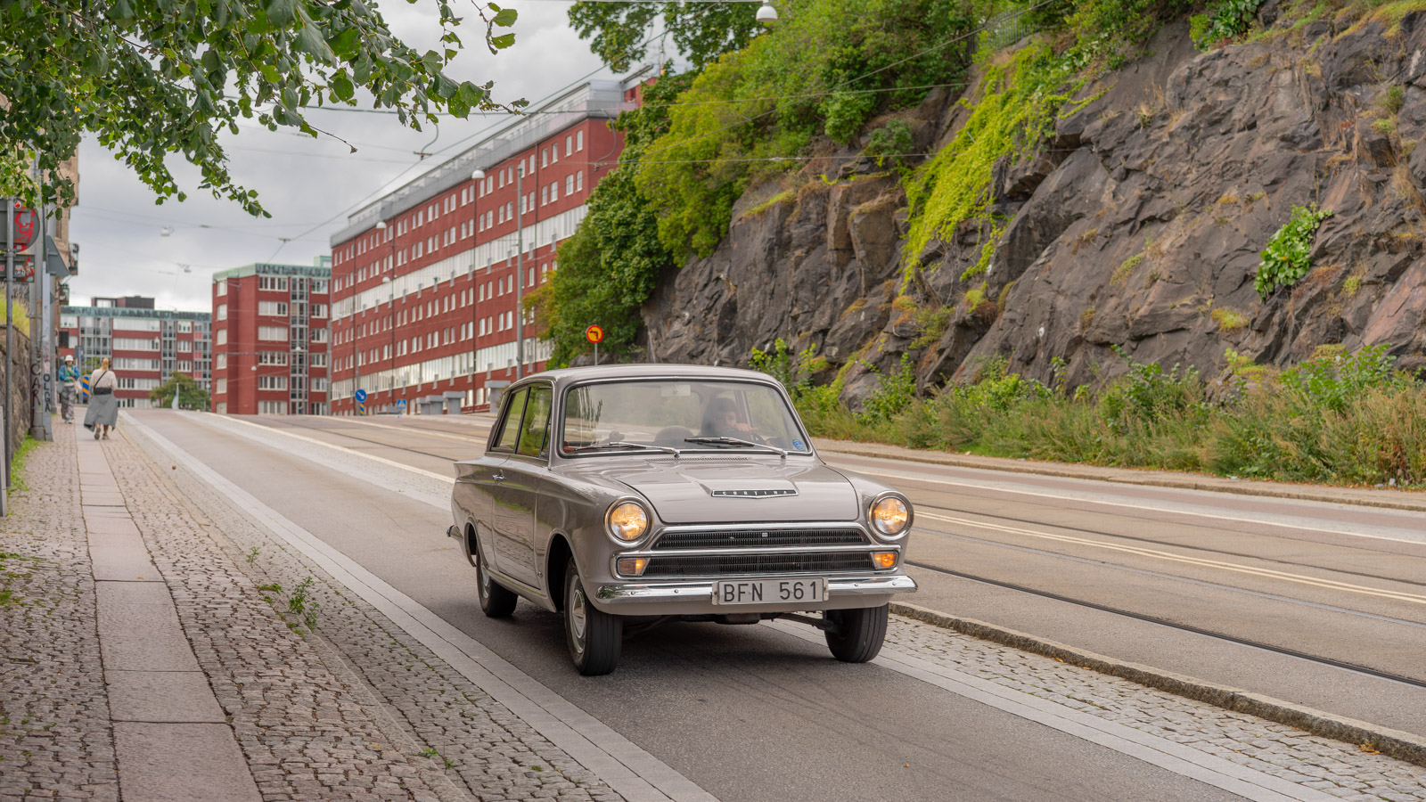 Швеция, № BFN 561 — Ford Cortina MkI '62-66