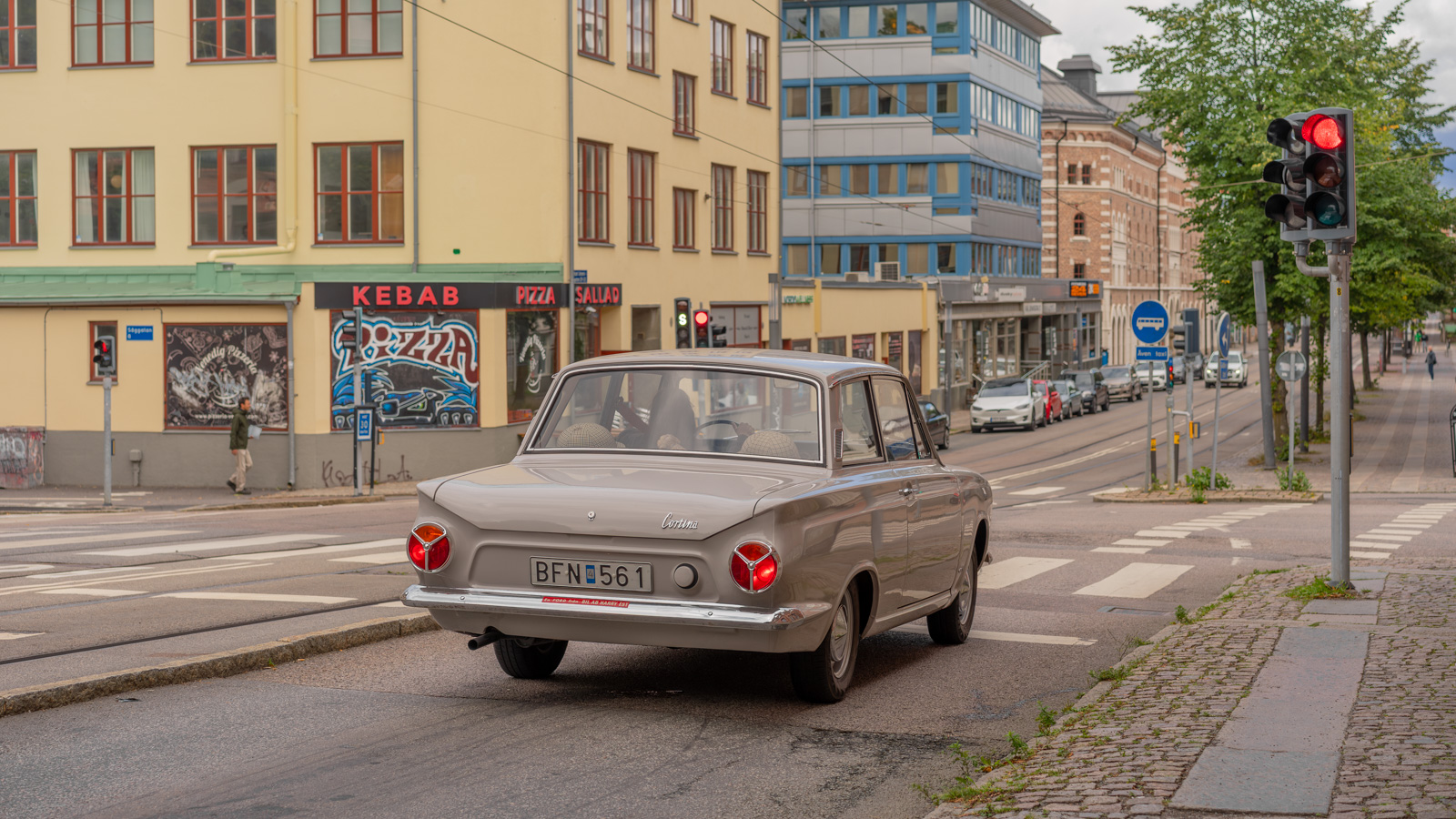 Швеция, № BFN 561 — Ford Cortina MkI '62-66