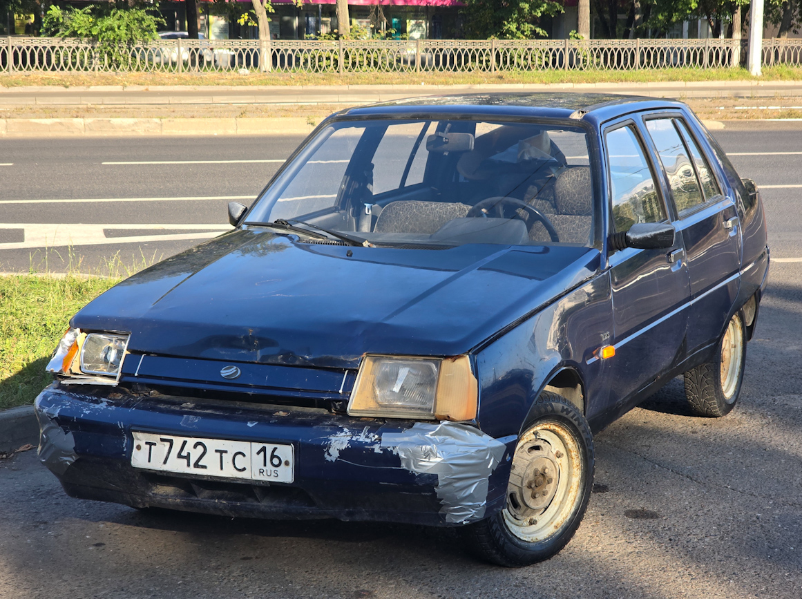Татарстан, № Т 742 ТС 16 — ЗАЗ-110307 Славута '99-08