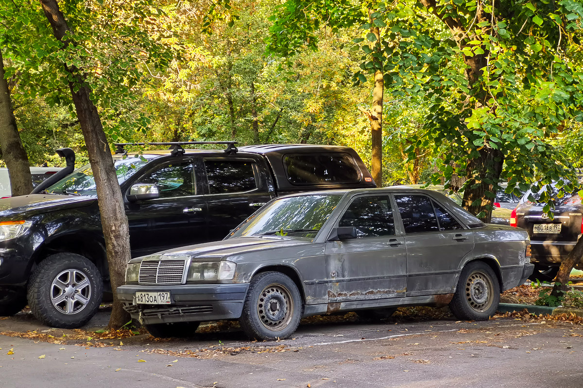 Москва, № А 813 ОА 197 — Mercedes-Benz 190 (W201) '82-93