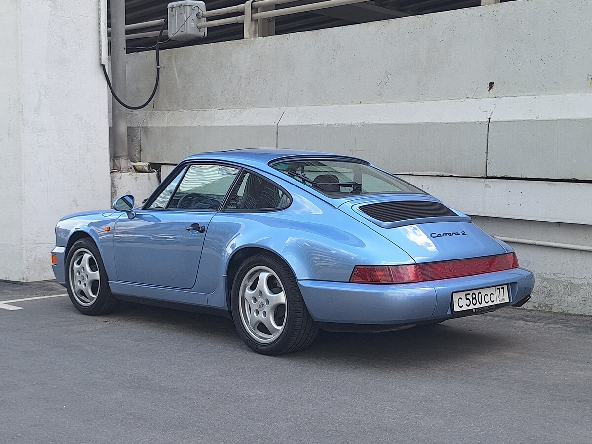 Москва, № С 580 СС 77 — Porsche 911 (964) '88-94