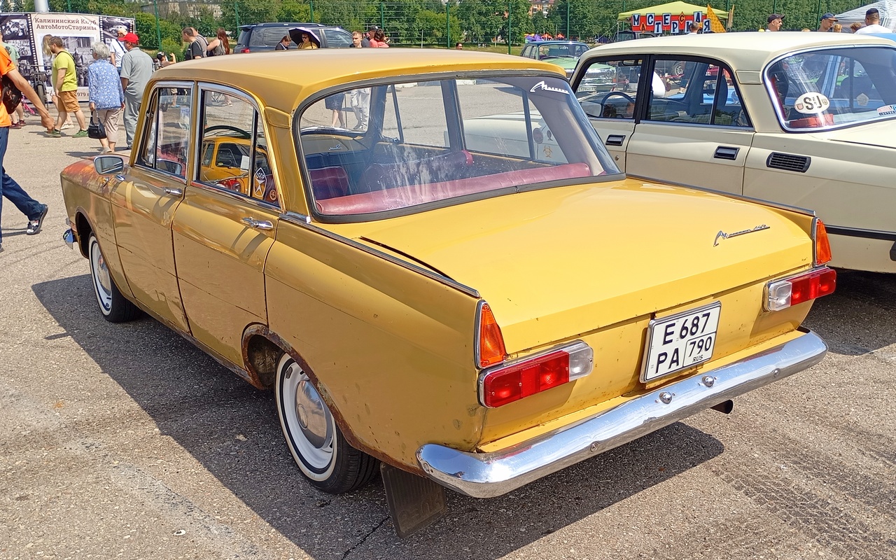 Тверская область, № Е 687 РА 790 — Москвич-412ИЭ (Иж) '70-82; Тверская область — Фестиваль "Столица Ретро 2025"