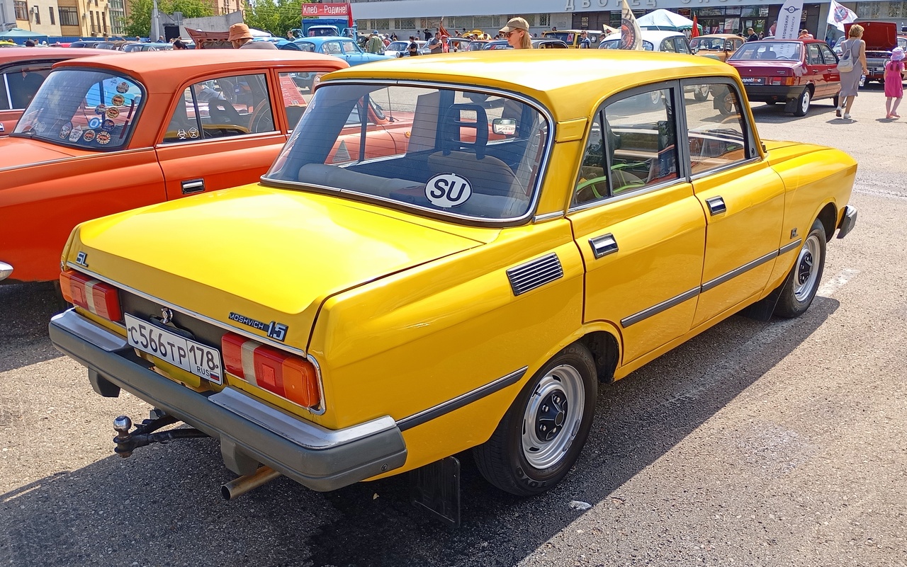 Санкт-Петербург, № С 566 ТР 178 — Москвич-2140-117 (2140SL) '80-88; Тверская область — Фестиваль "Столица Ретро 2025"