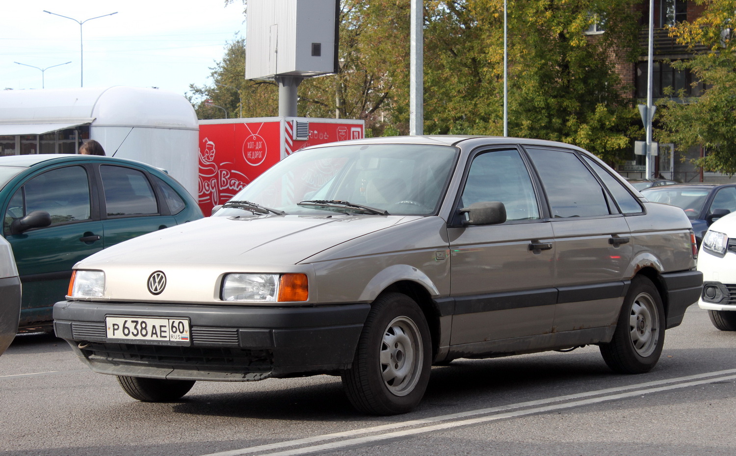 Псковская область, № Р 638 АЕ 60 — Volkswagen Passat (B3) '88-93