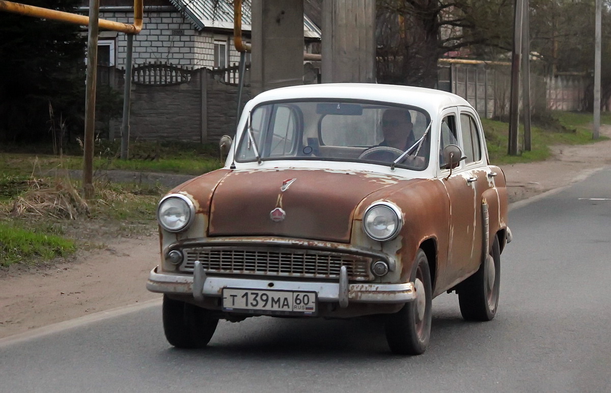 Псковская область, № Т 139 МА 60 — Москвич-402 '56-58