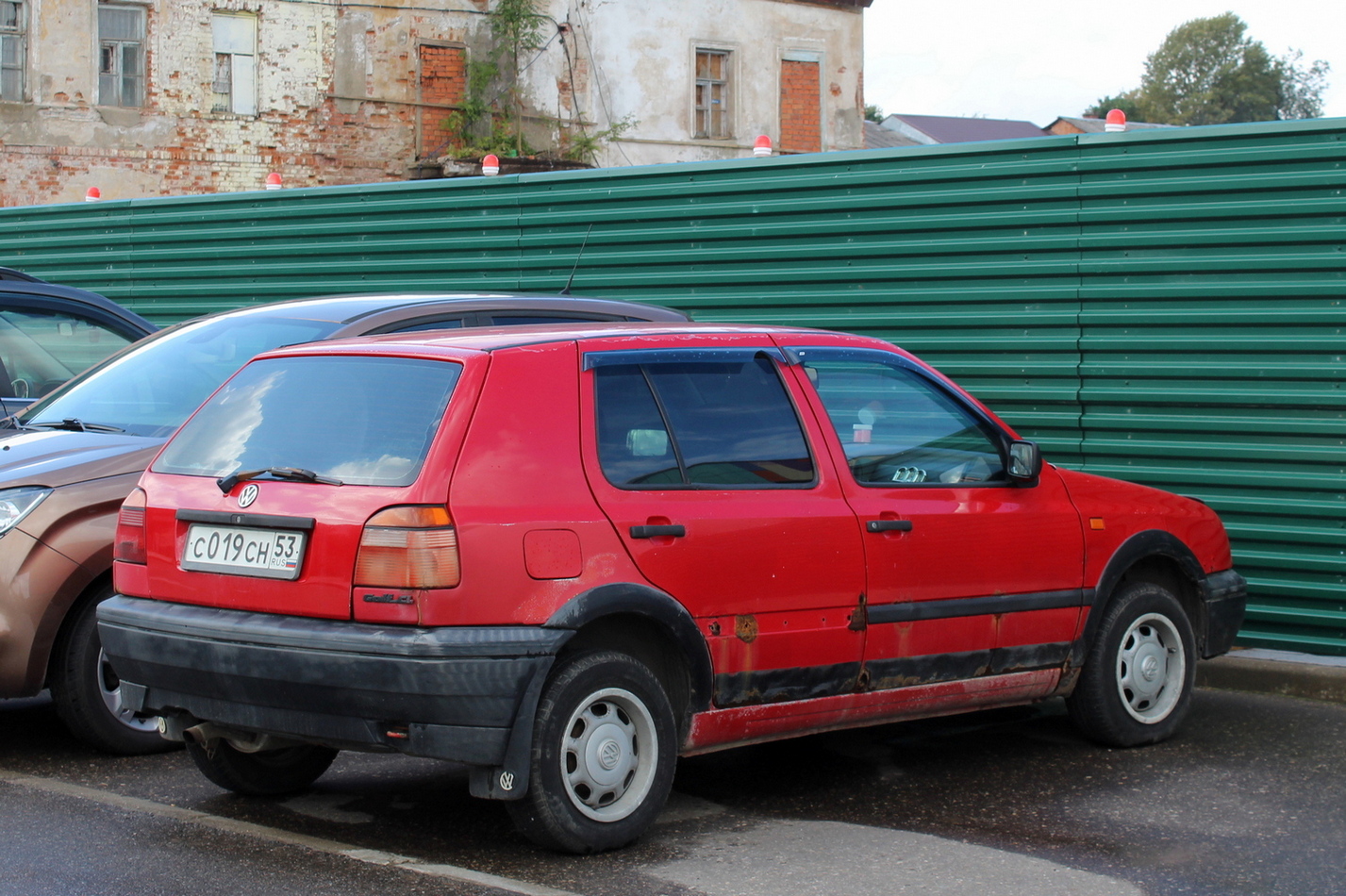Новгородская область, № С 019 СН 53 — Volkswagen Golf III '91-98
