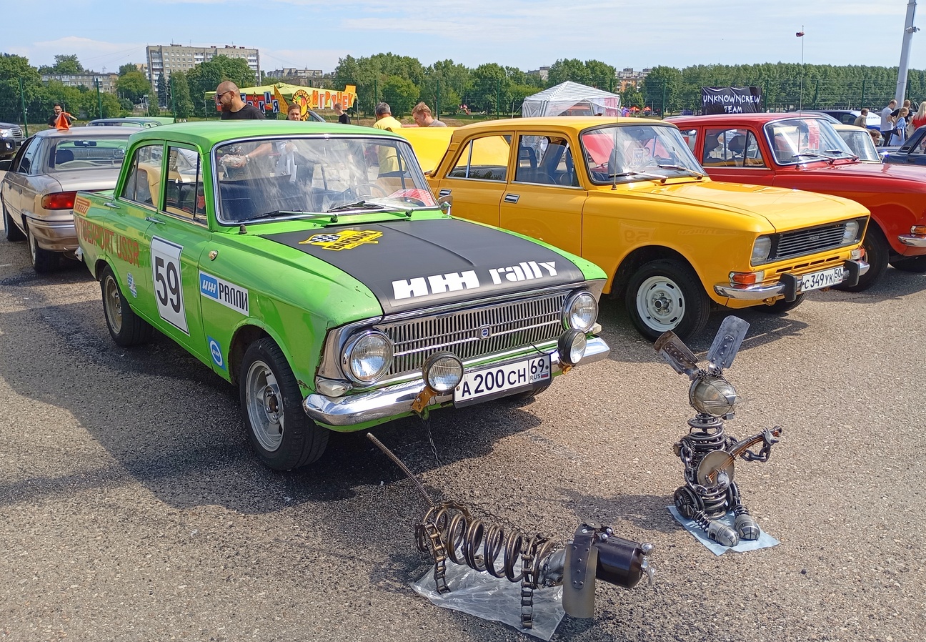 Тверская область, № А 200 СН 69 — Москвич-412ИЭ (Иж) '70-82; Тверская область — Фестиваль "Столица Ретро 2025"