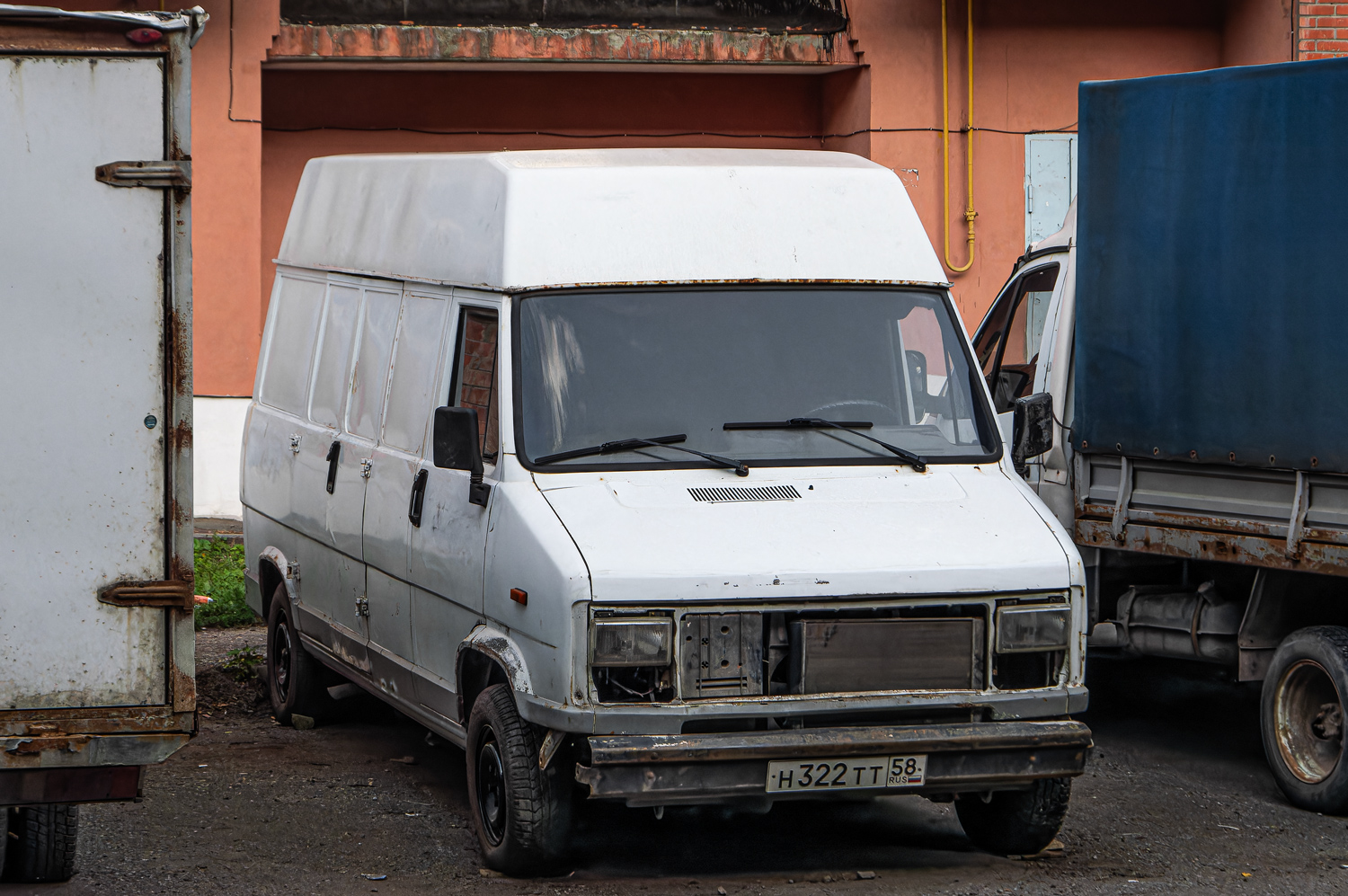 Пензенская область, № Н 322 ТТ 58 — FIAT Ducato (1G) '81-90