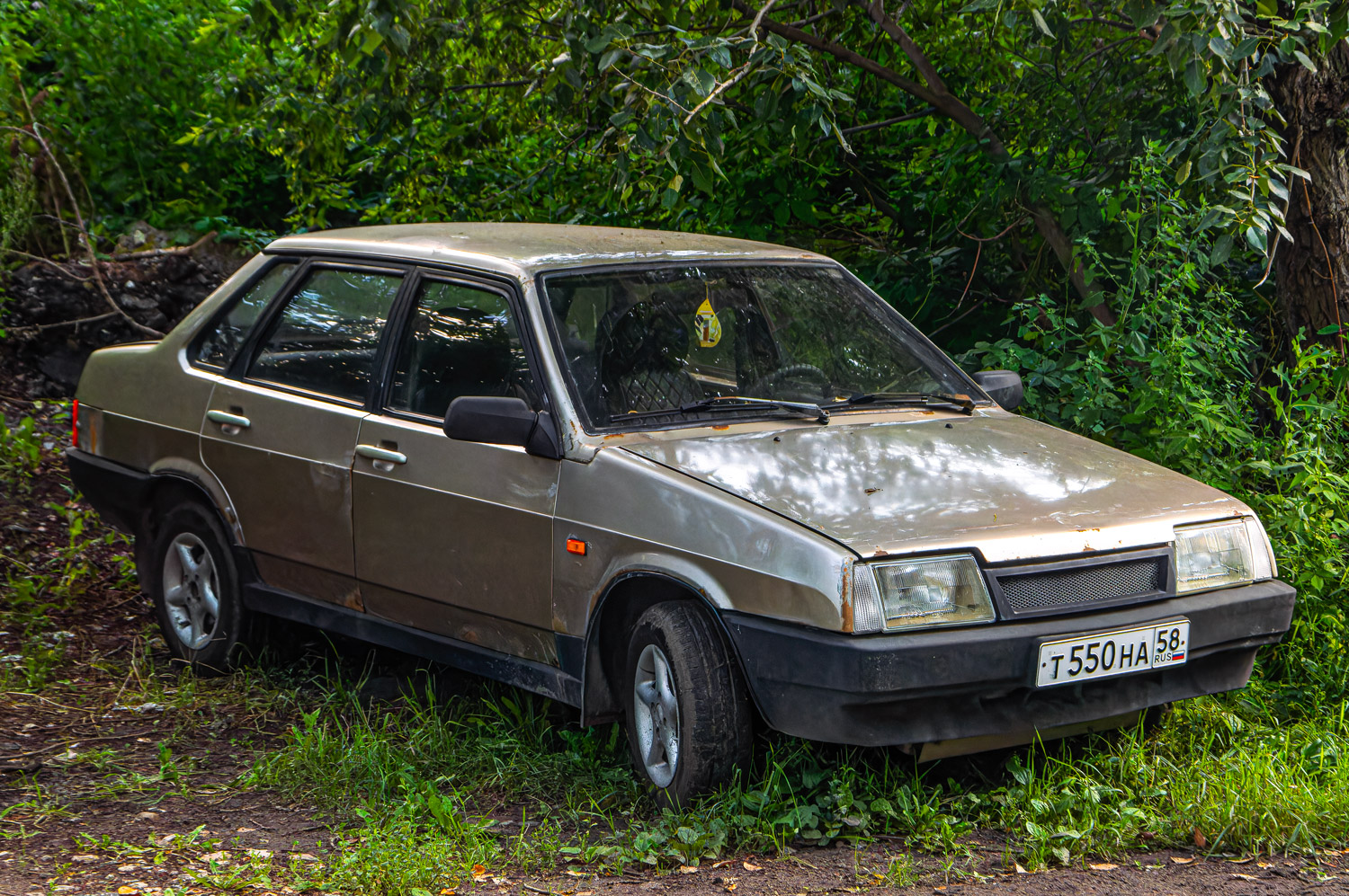 Пензенская область, № Т 550 НА 58 — ВАЗ-21099 '90-04
