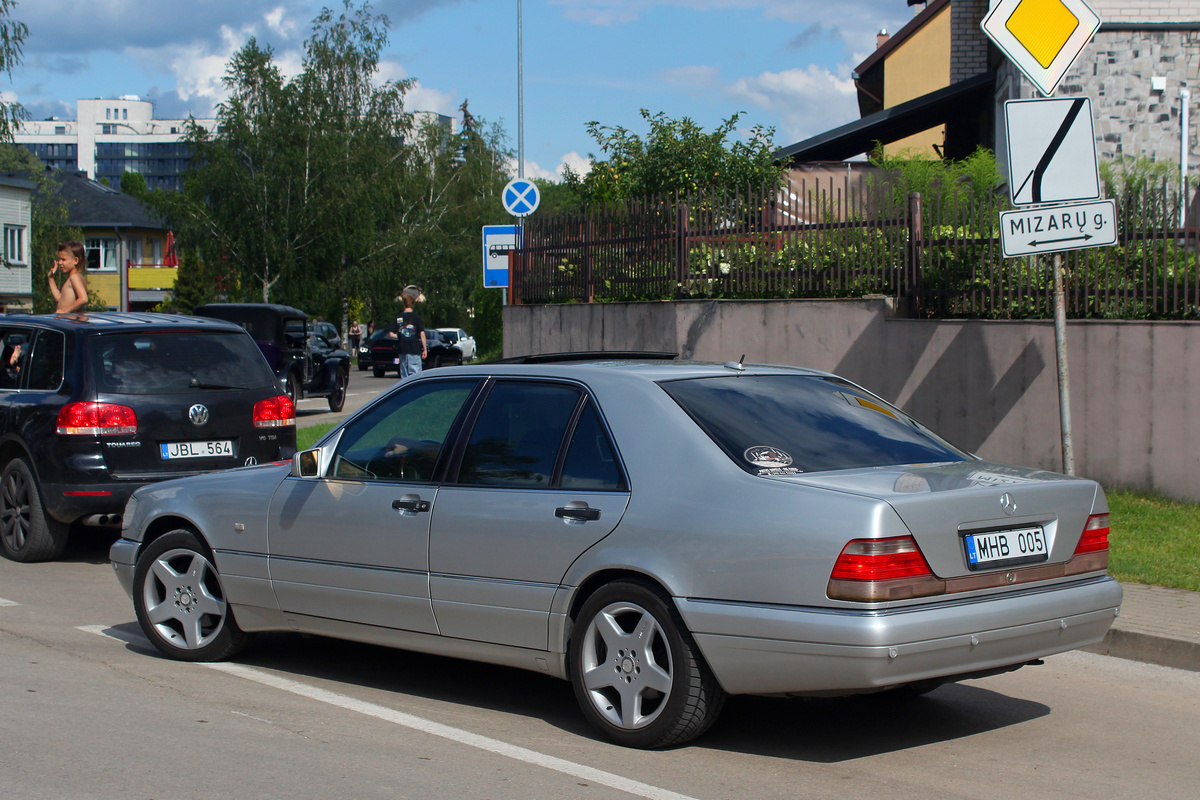 Литва, № MHB 005 — Mercedes-Benz (W140) '91-98