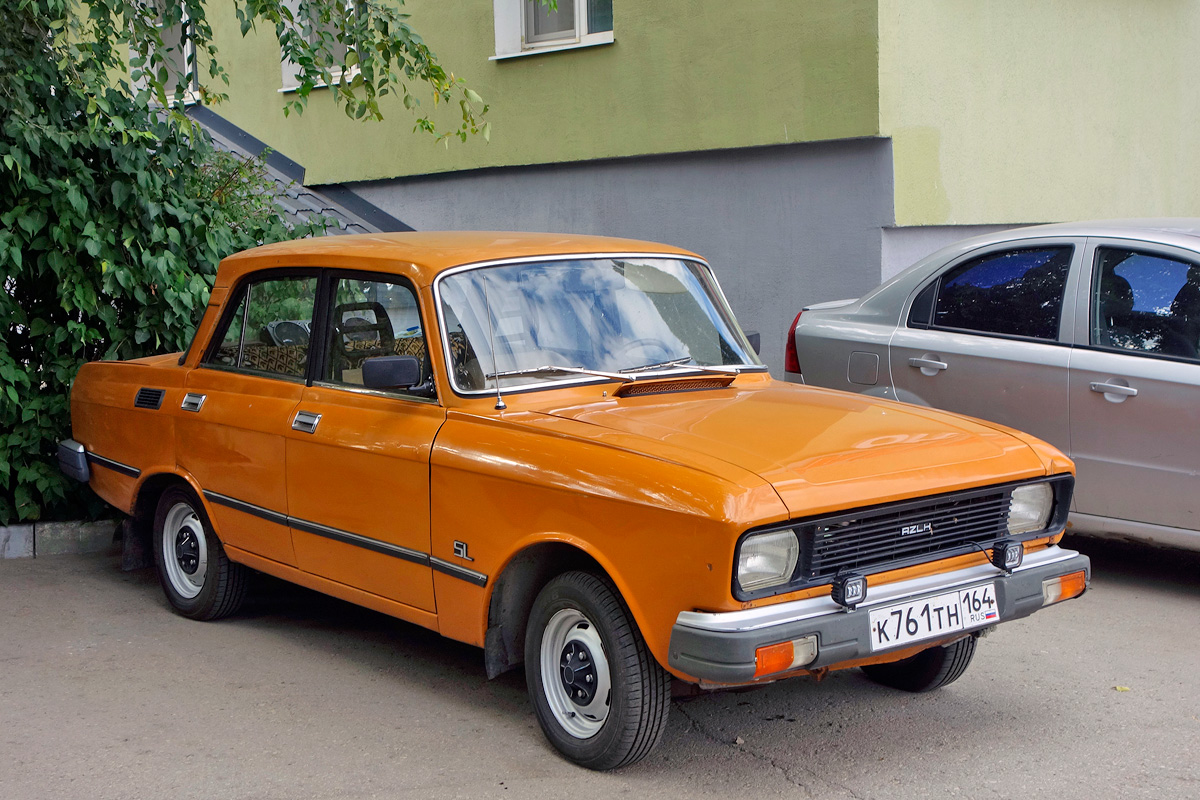Саратовская область, № К 761 ТН 164 — Москвич-2140-117 (2140SL) '80-88