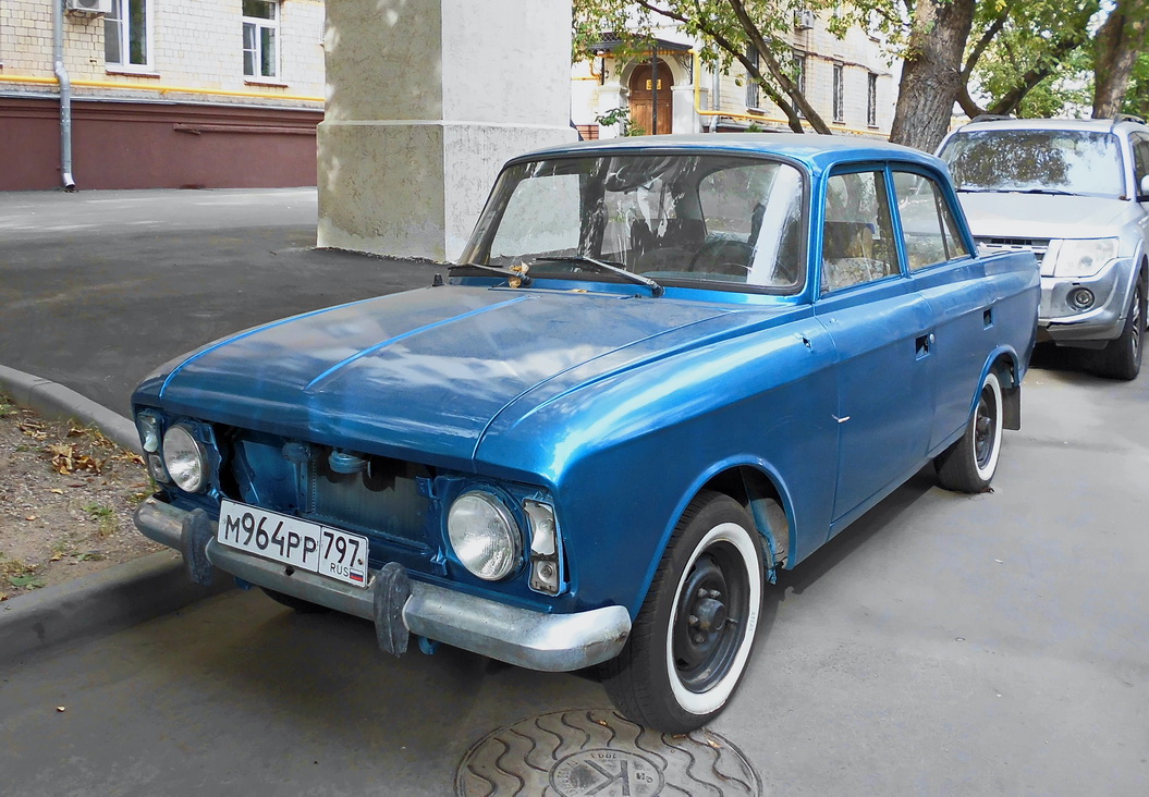 Москва, № М 964 РР 797 — Москвич-412ИЭ-028 (Иж) '82-01