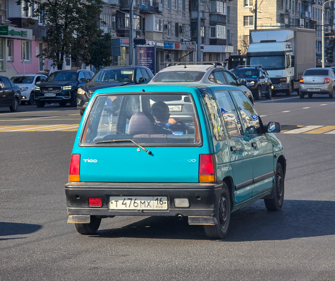 Татарстан, № Т 476 МХ 16 — Daewoo Tico '91-01
