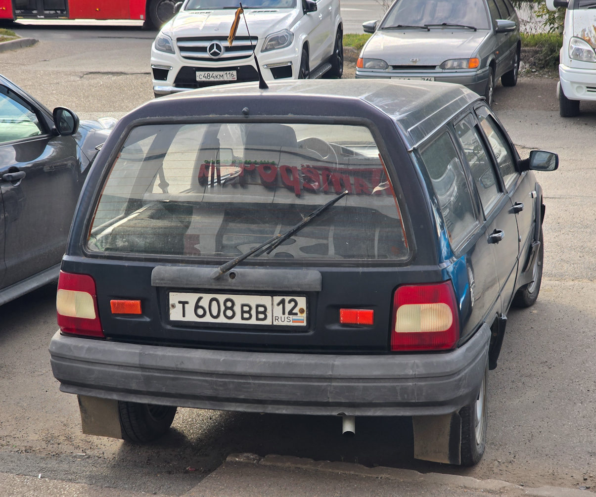 Татарстан, № Т 608 ВВ 12 — Иж-21261-030 '04-05