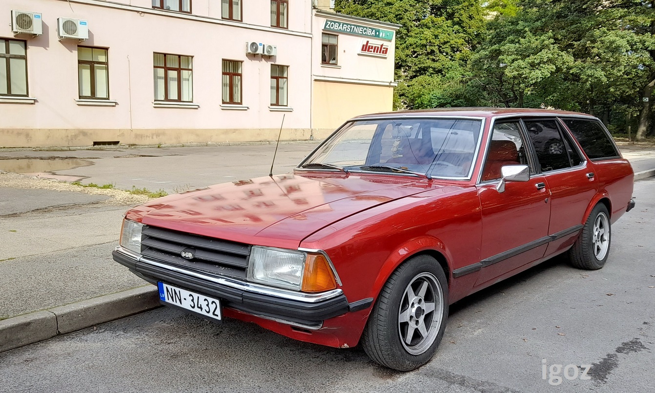 Латвия, № NN-3432 — Ford Granada MkII '77-85