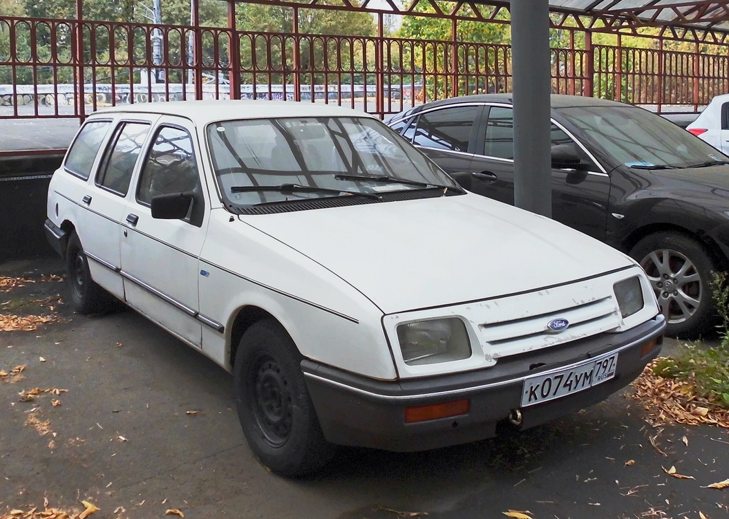 Москва, № К 074 УМ 797 — Ford Sierra MkI '82-87