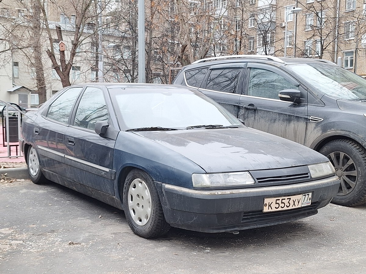 Москва, № К 553 ХУ 77 — Citroën Xantia '93-02