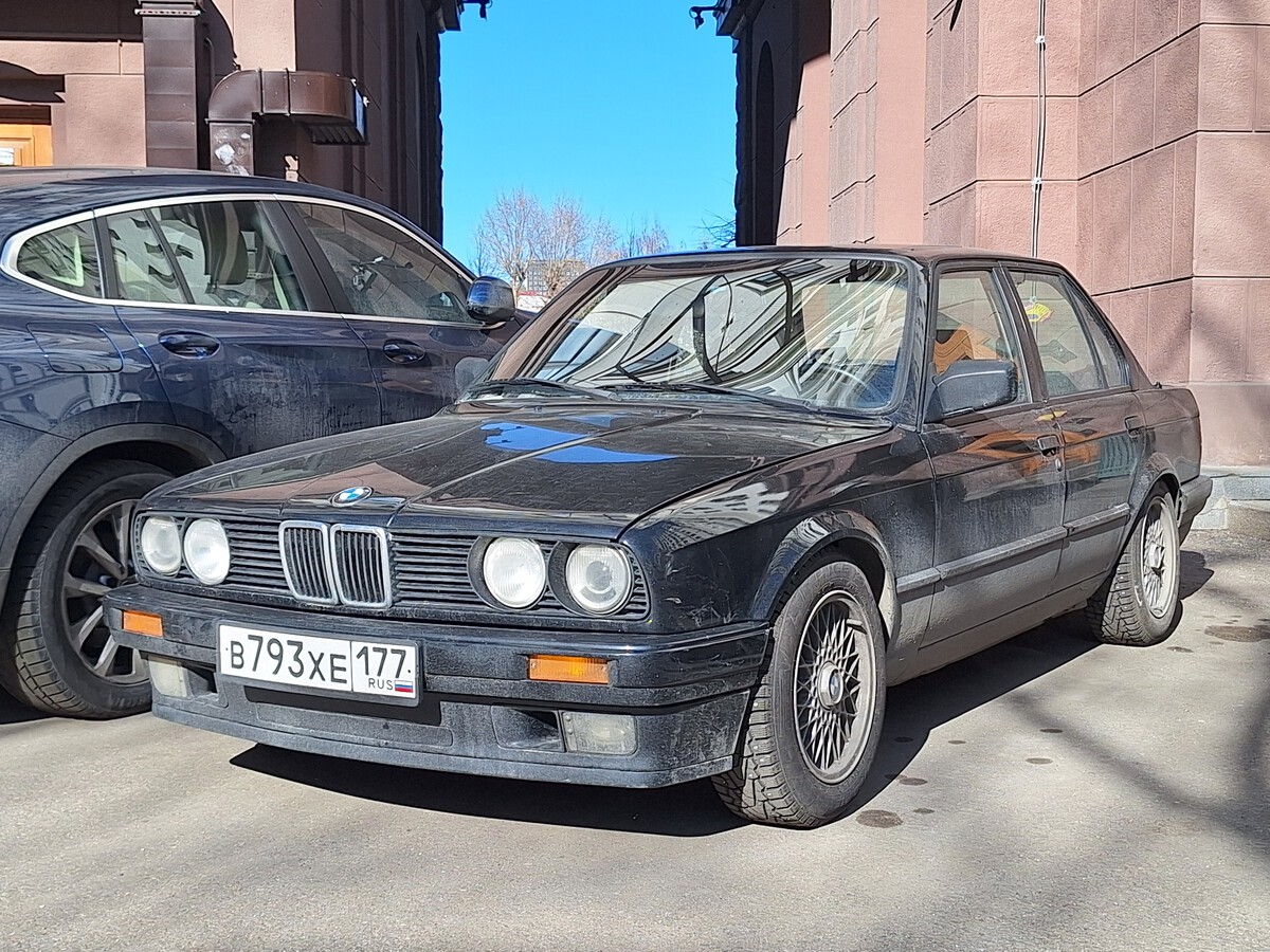 Москва, № В 793 ХЕ 177 — BMW 3 Series (E30) '82-94
