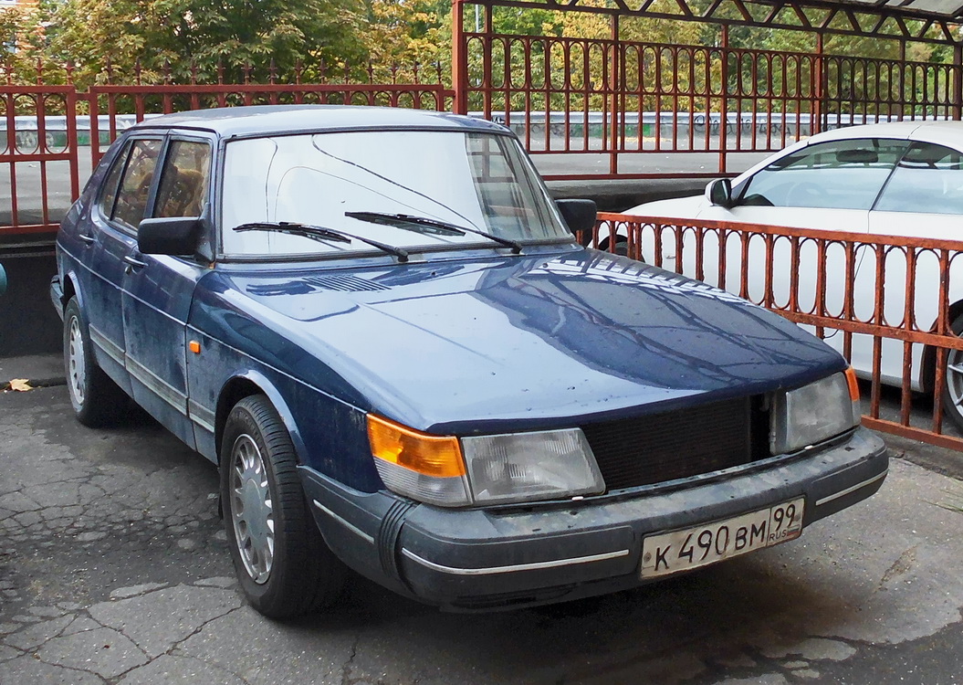 Москва, № К 490 ВМ 99 — Saab 900 '78-93