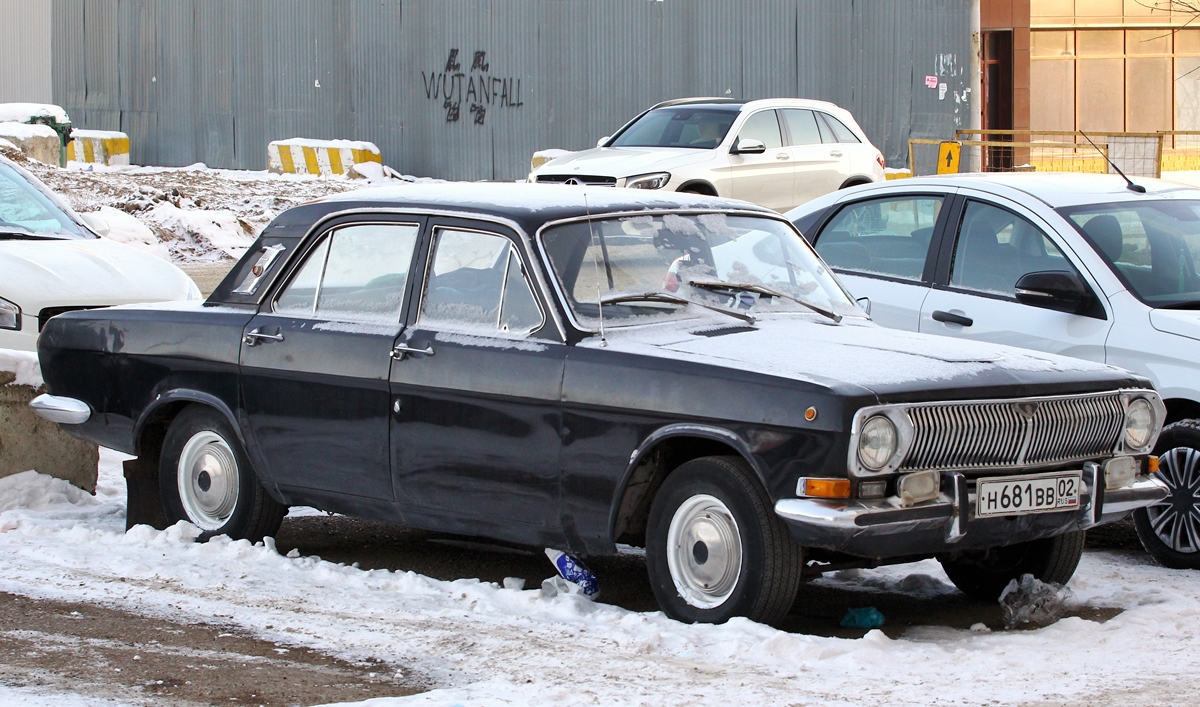 Башкортостан, № Н 681 ВВ 02 — ГАЗ-24 Волга '68-86