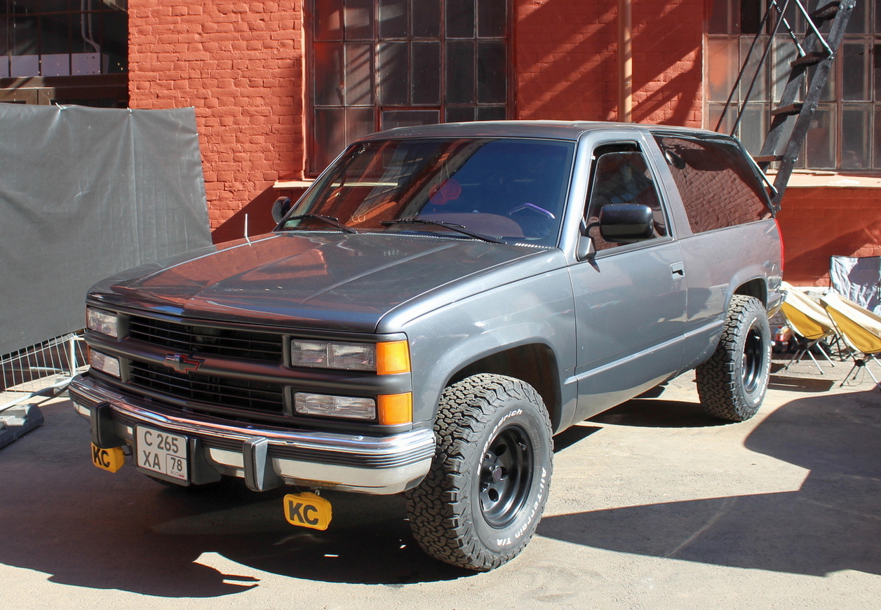 Санкт-Петербург, № С 265 ХА 78 — Chevrolet Tahoe (1G) '92-99; Санкт-Петербург — Ежегодная выставка классических и кастомных автомобилей и мотоциклов "Original Meet"