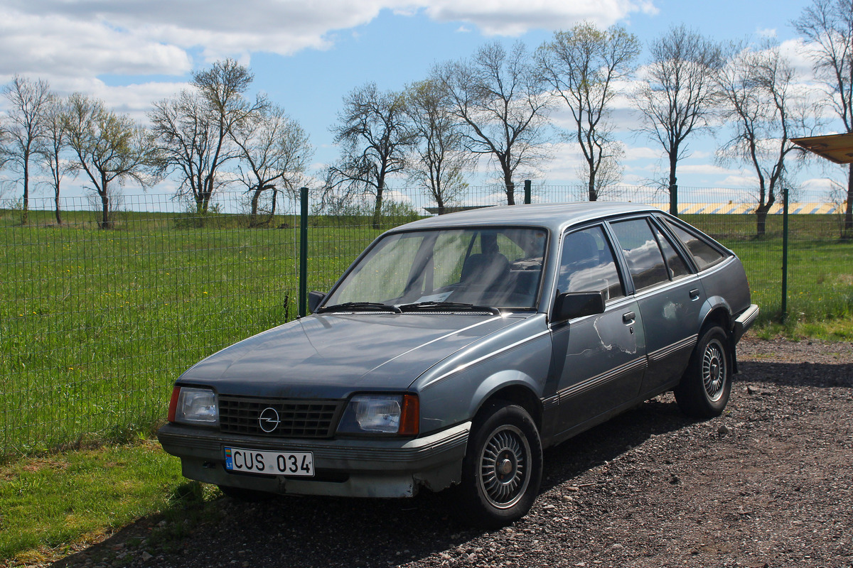 Литва, № CUS 034 — Opel Ascona (C) '81-88