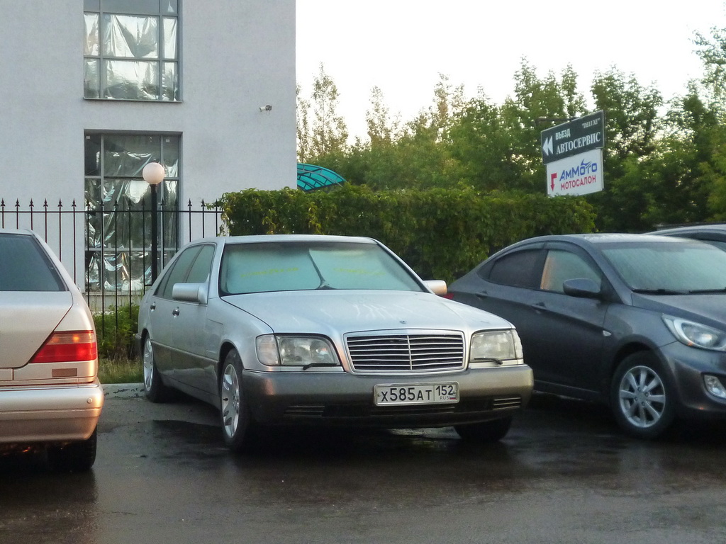 Нижегородская область, № Х 585 АТ 152 — Mercedes-Benz (W140) '91-98