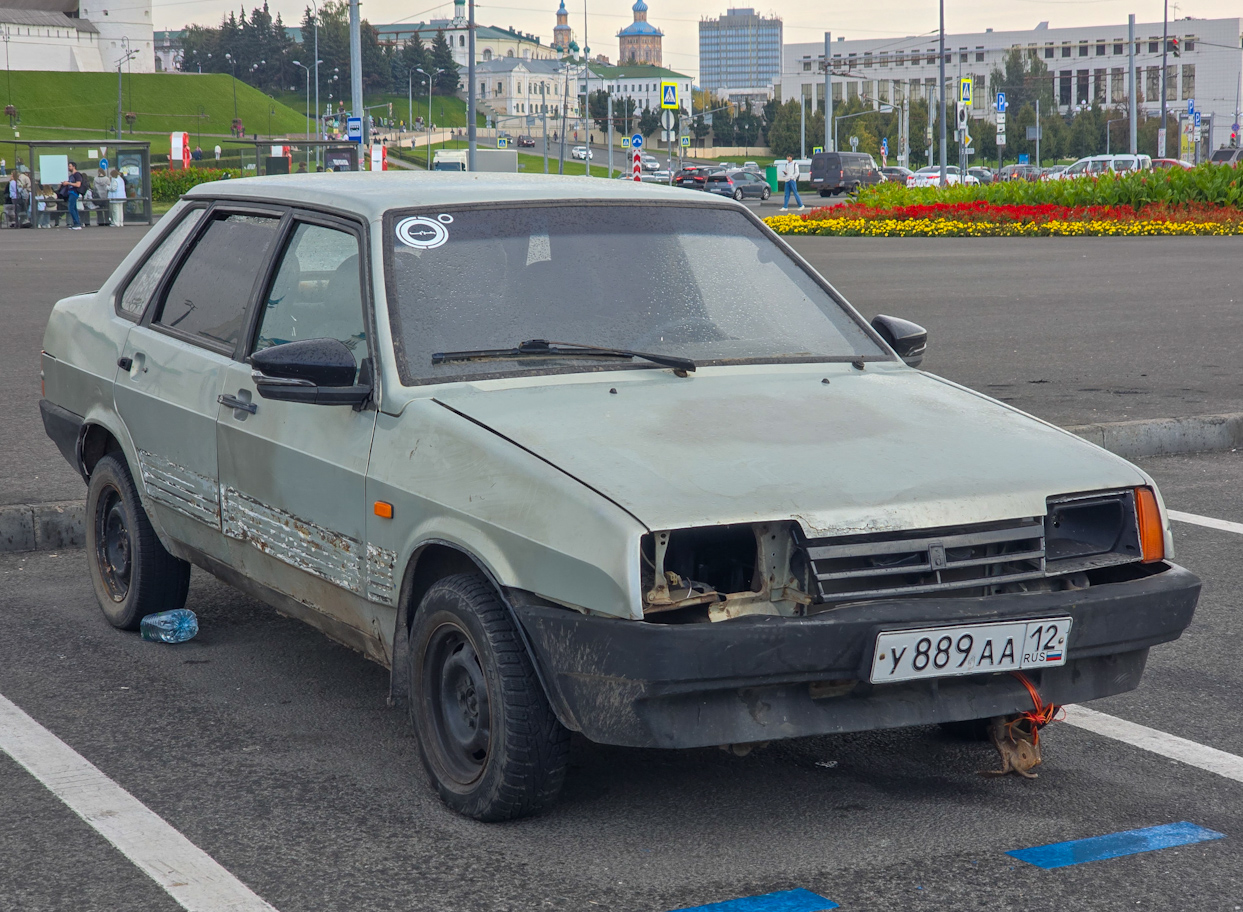 Татарстан, № У 889 АА 12 — ВАЗ-21099 '90-04