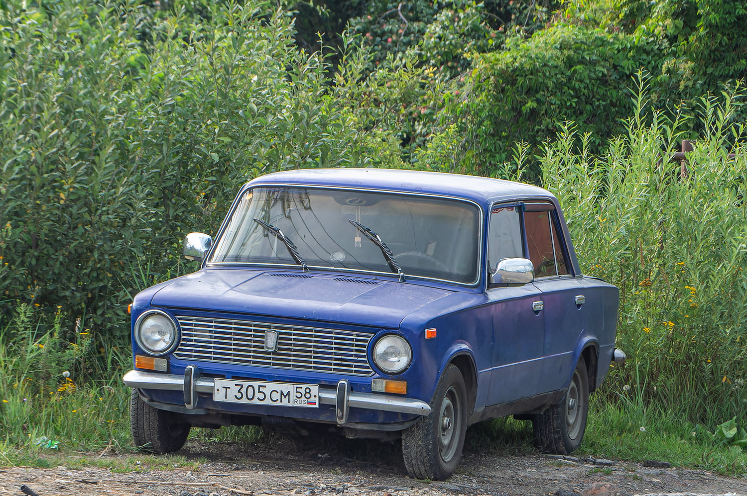 Пензенская область, № Т 305 СМ 58 — ВАЗ-2101 Жигули '70-83