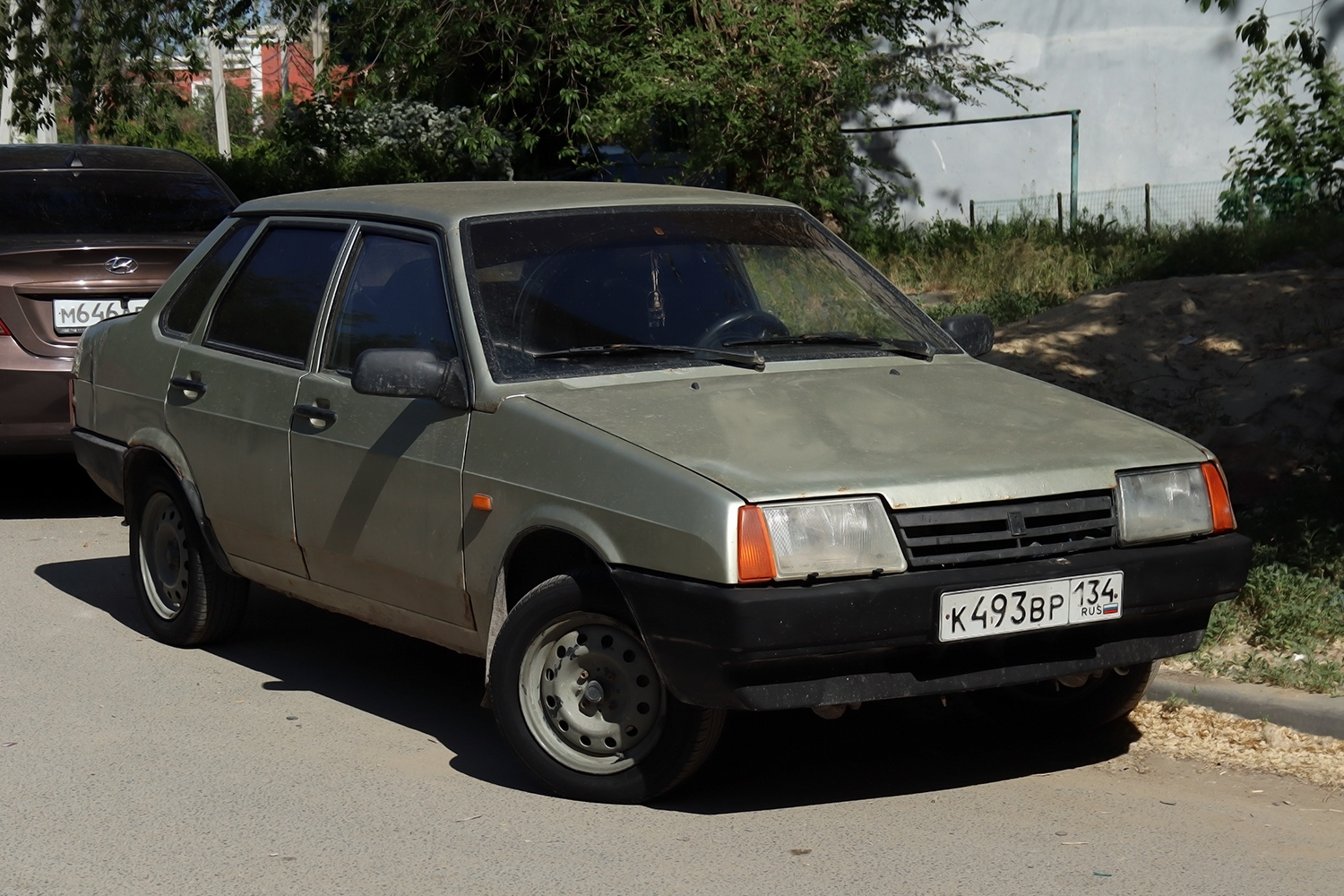 Волгоградская область, № К 493 ВР 134 — ВАЗ-21099 '90-04