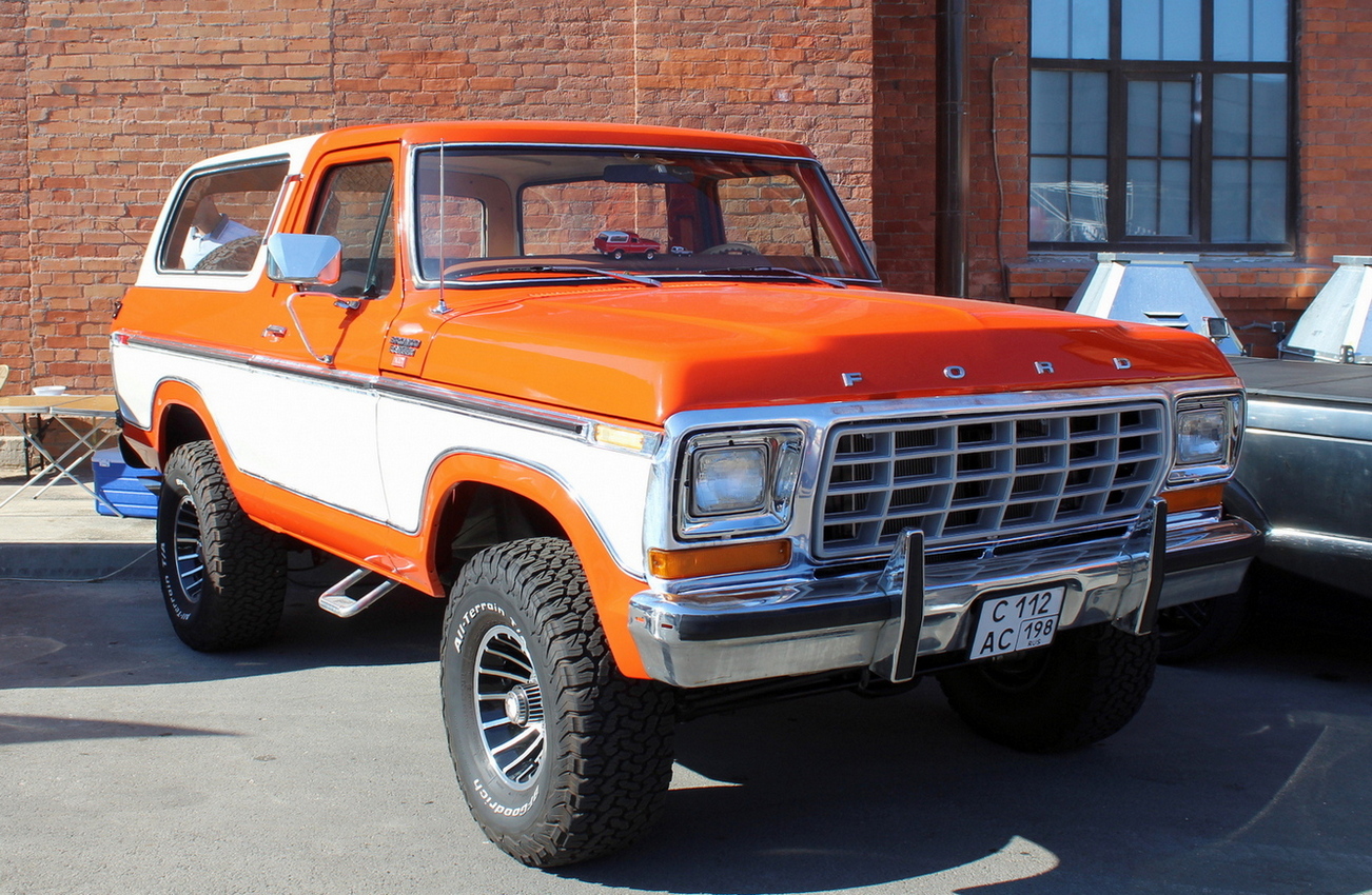 Санкт-Петербург, № С 112 АС 198 — Ford Bronco (2G) '77-79; Санкт-Петербург — Ежегодная выставка классических и кастомных автомобилей и мотоциклов "Original Meet"