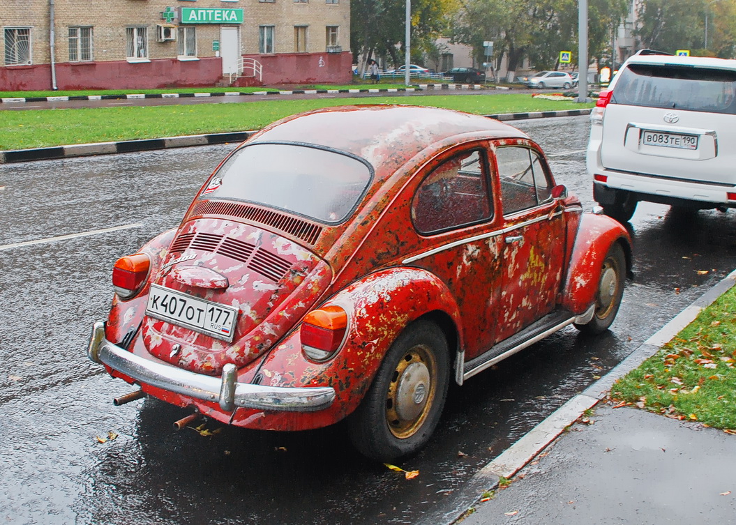 Москва, № К 407 ОТ 177 — Volkswagen Käfer (общая модель)