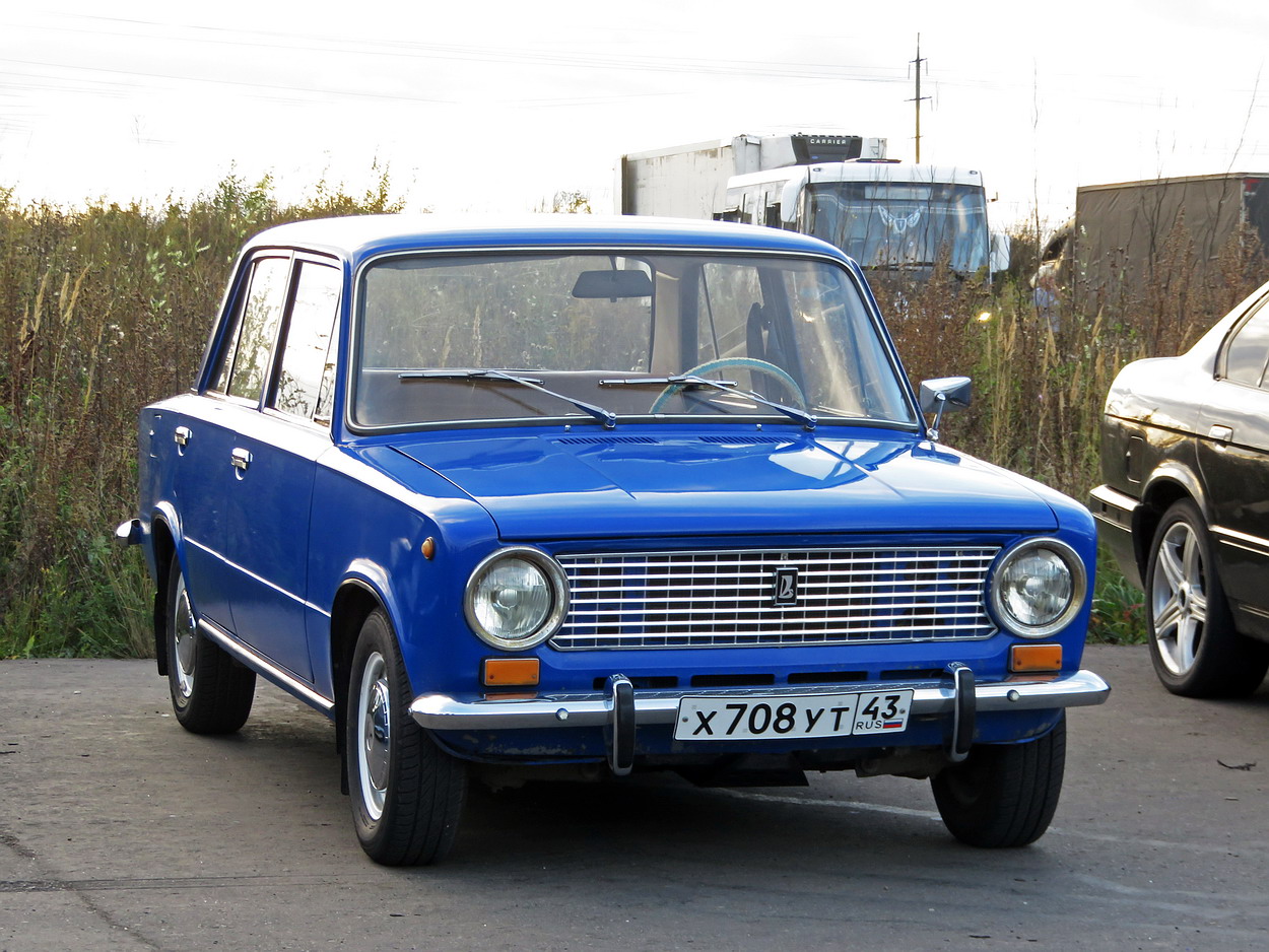 Кировская область, № Х 708 УТ 43 — ВАЗ-2101 Жигули '70-83