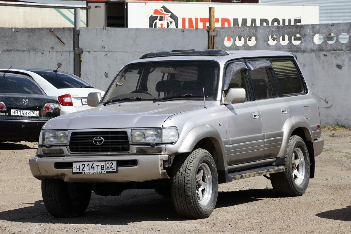 Башкортостан, № Н 214 ТВ 02 — Toyota Land Cruiser (J80) '89-97