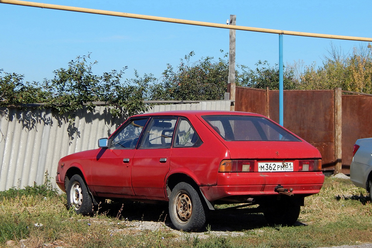 Белгородская область, № М 362 РМ 31 — Москвич-2141 '86-98
