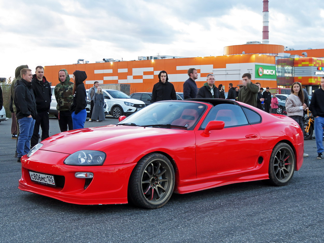Кировская область, № С 806 МС 125 — Toyota Supra (A80) '93-02