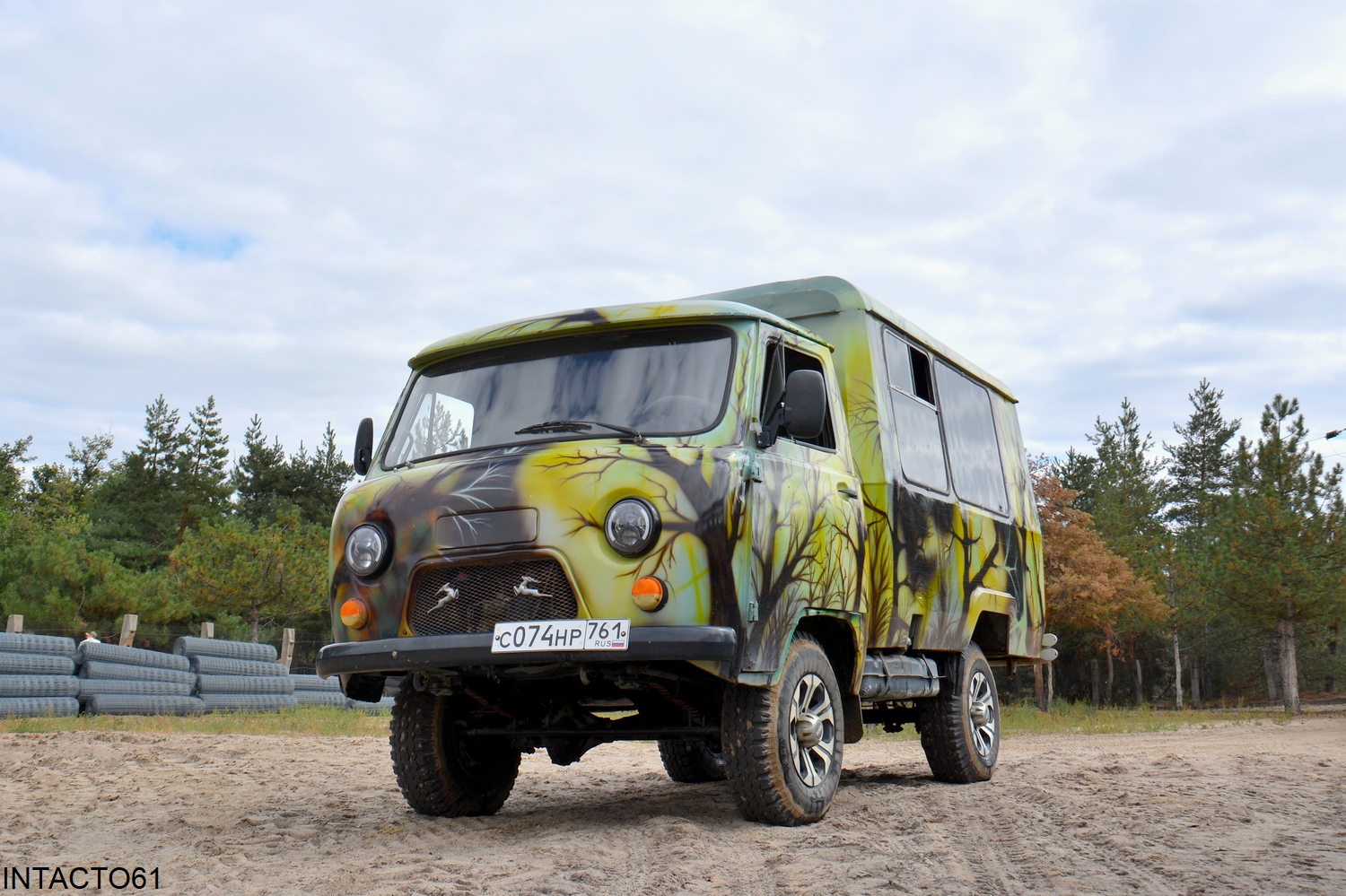 Ростовская область, № С 074 НР 761 — УАЗ-3303 '85-03