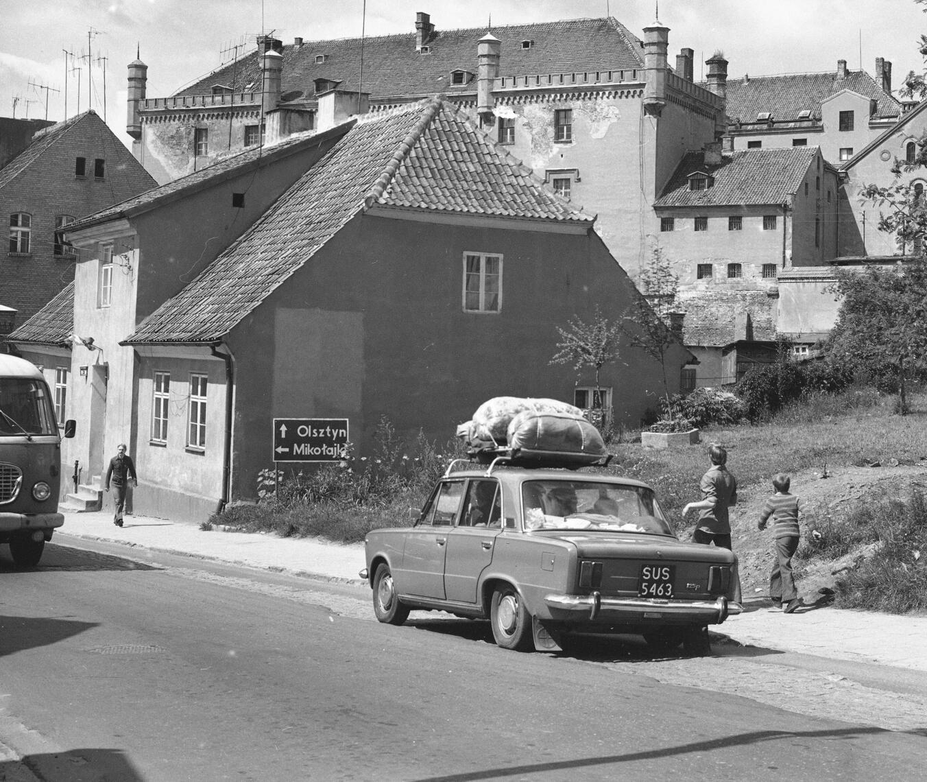 Польша, № SUS 5463 — Polski FIAT 125p (FSO 125p) '67-91; Польша — Старые фотографии